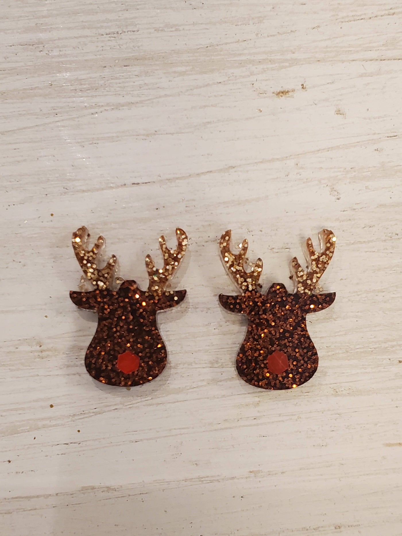 Reindeer Earrings Small Stud