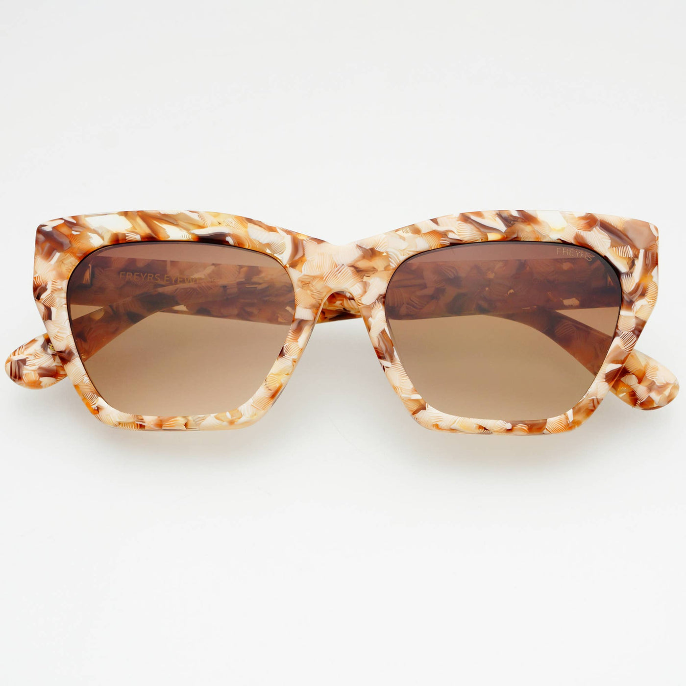 Gia Acetate Cat Eye Sunglasses : Pink Pearl