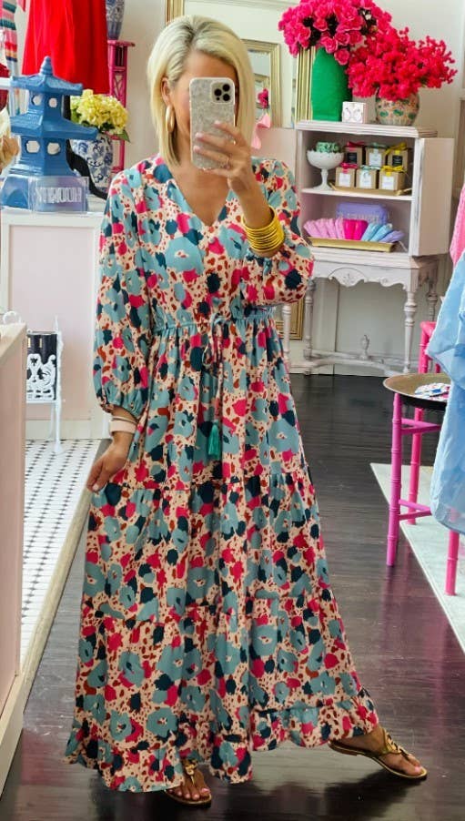 Sienna Poppy Maxi Dress