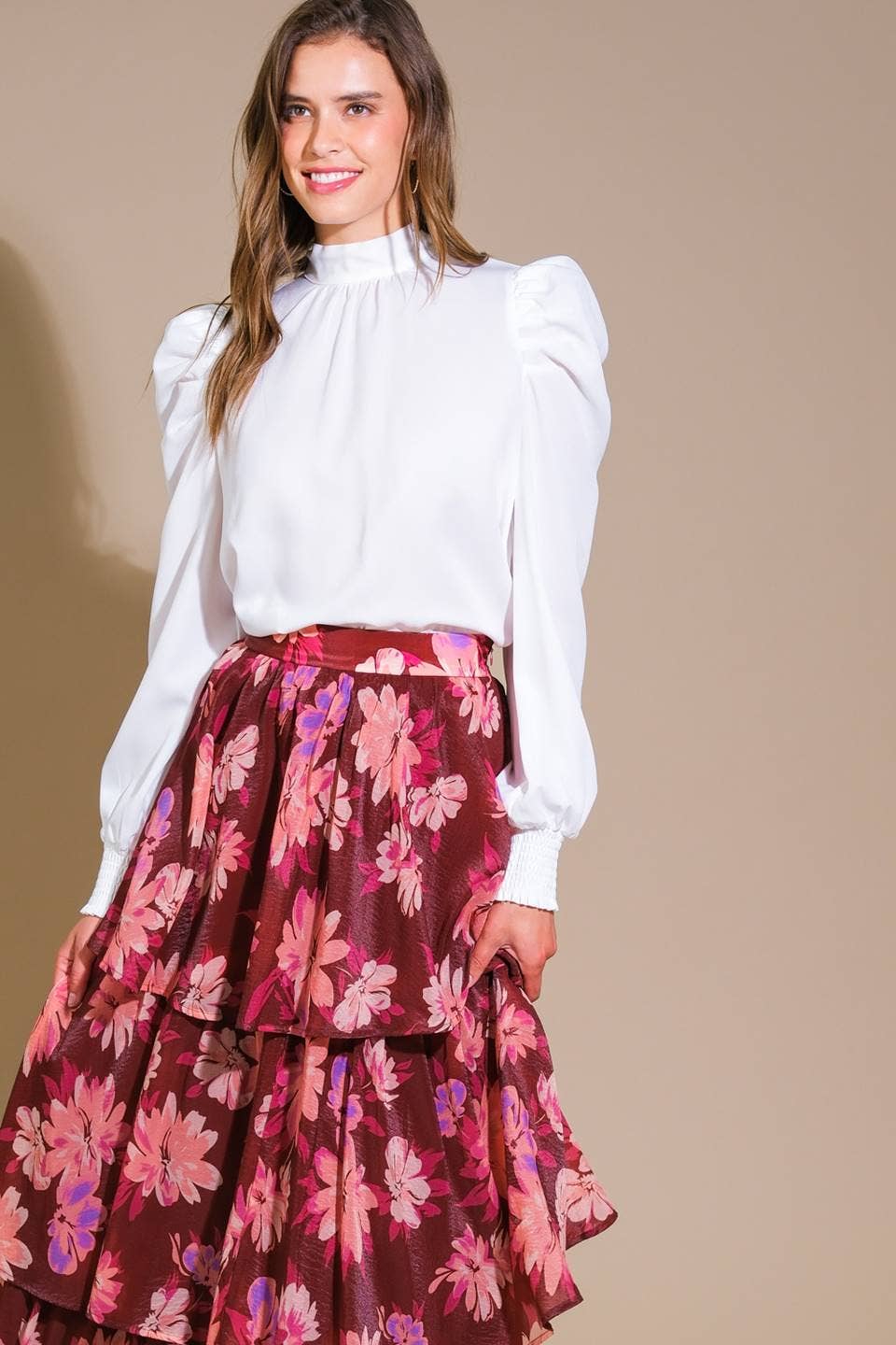 Mira Floral Skirt