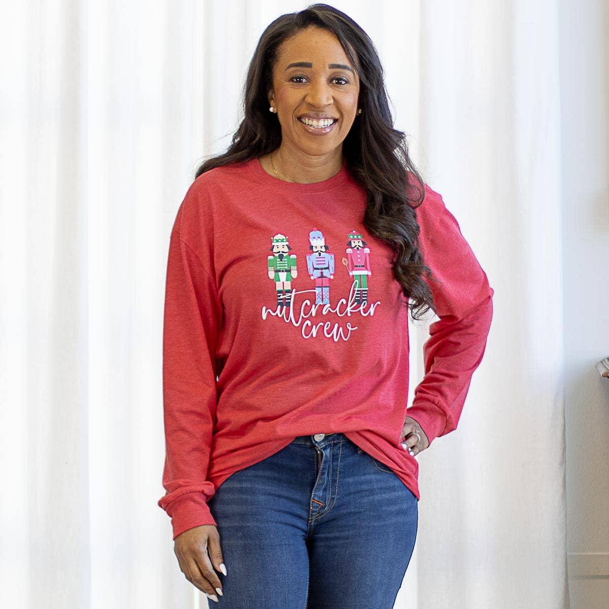 Nutcracker Long Sleeve T-Shirt (Red)