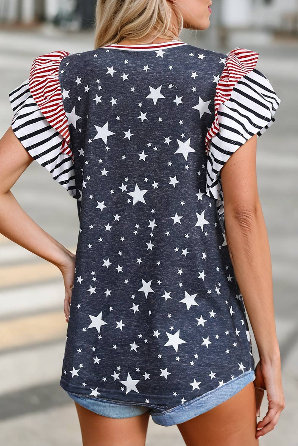 Kinsley Stars Stripe Topn