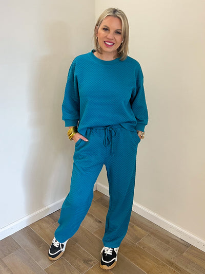 Savannah Textured Set (Teal)