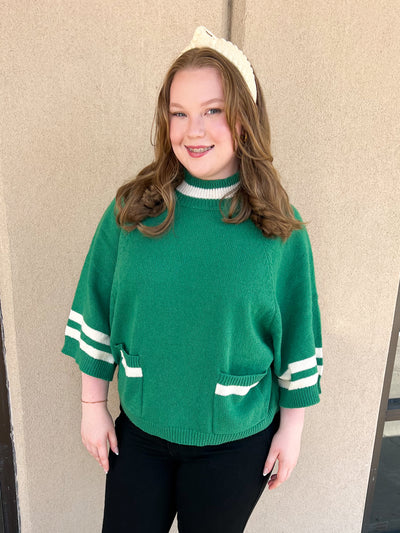 Maya Green Sweater