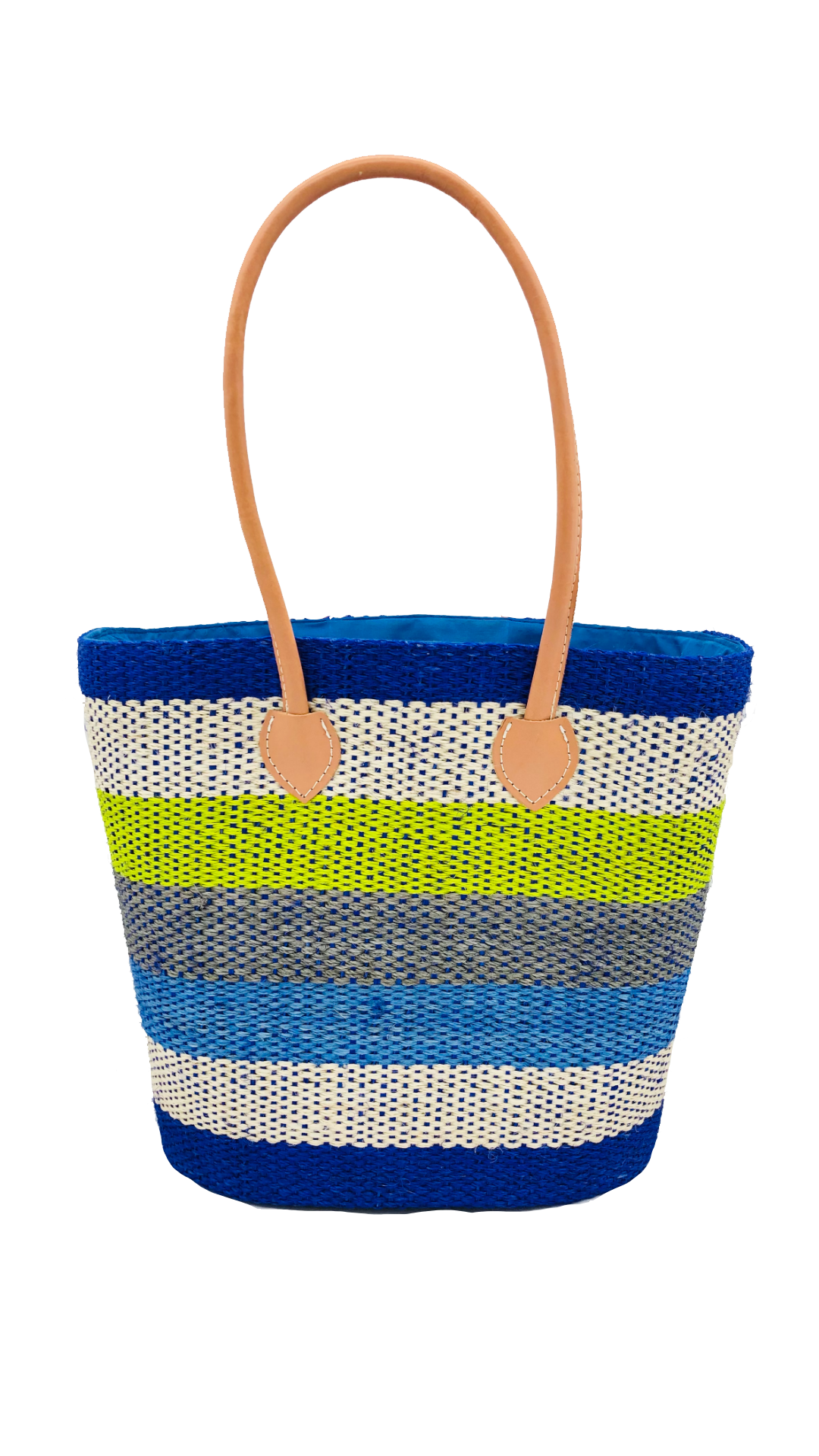 Bayside Braided Black & Natural Basket