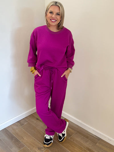 Savannah Textured Set (Magenta)