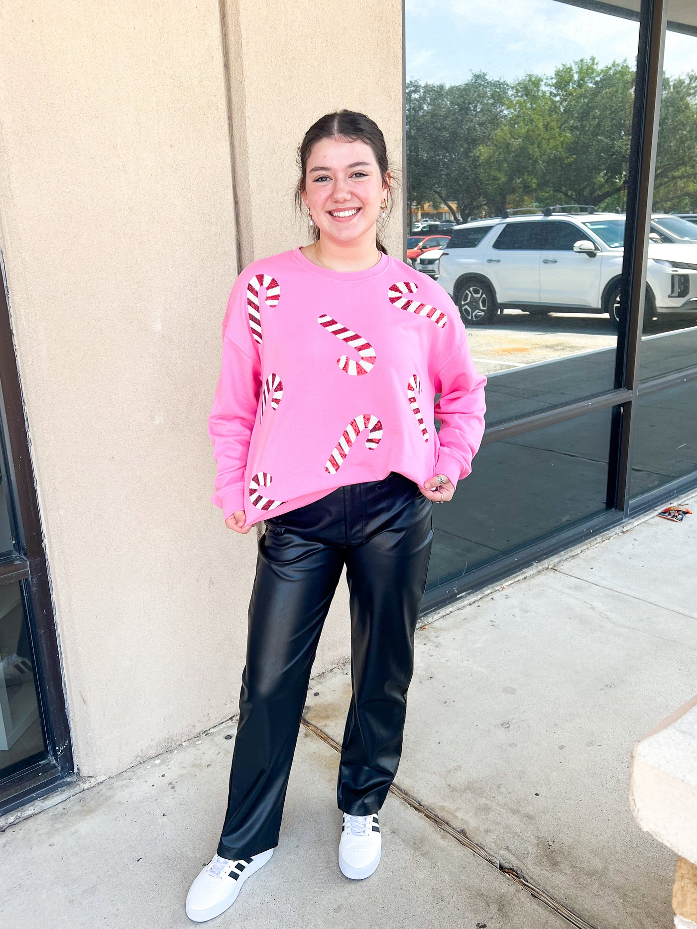 Candy Cane Sweatshirt