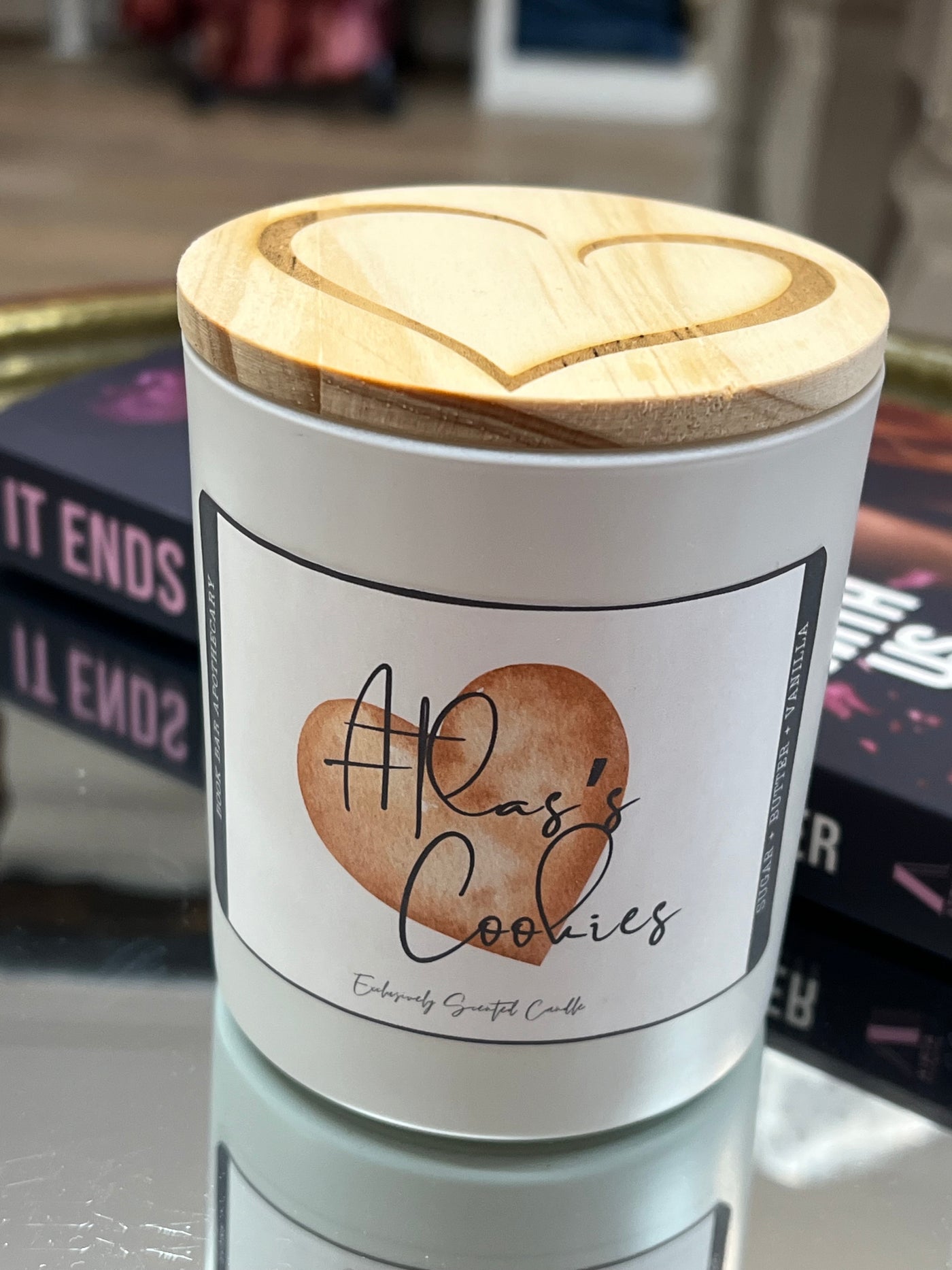 It Ends With Us Candle - Atlas's Cookies 10oz