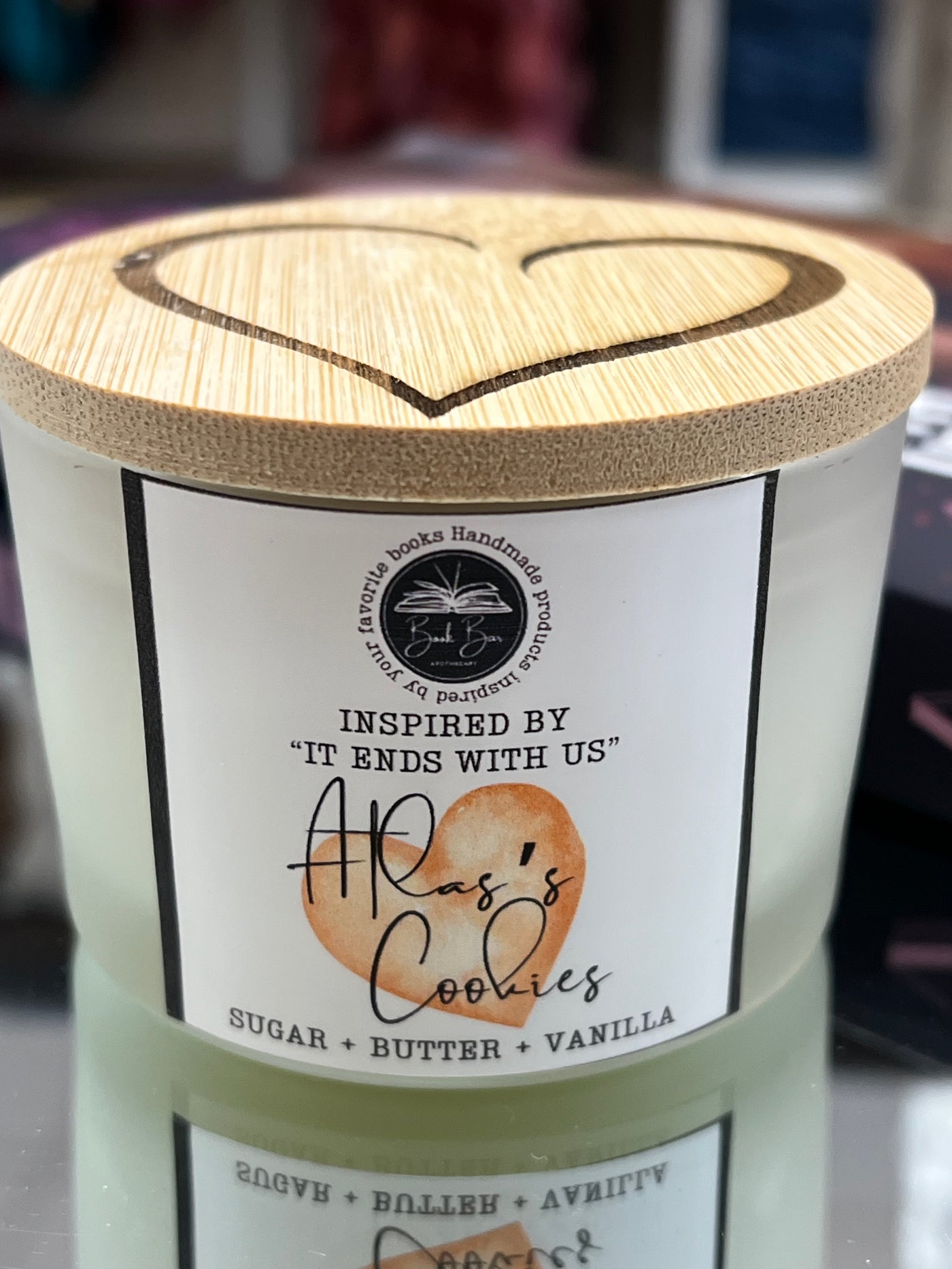 It Ends With Us Candle - Atlas's Cookies 4oz