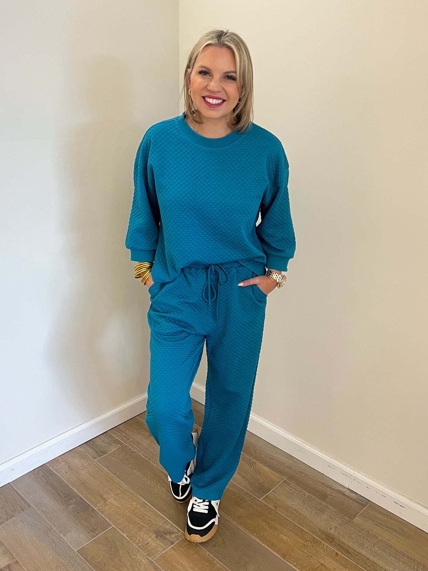 Savannah Textured Set (Teal)