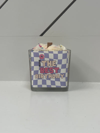 Birthday Confetti Candle