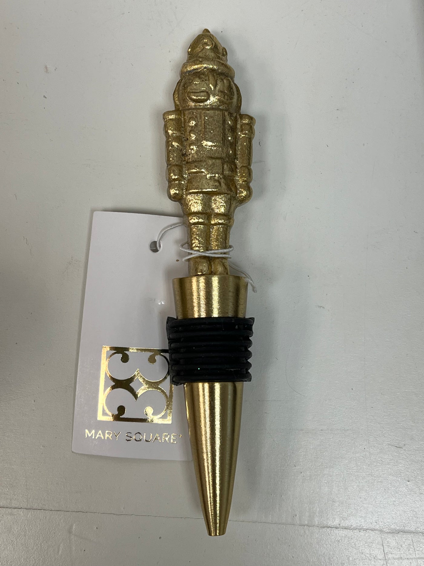 Nutcracker Wine Stopper (Gold)