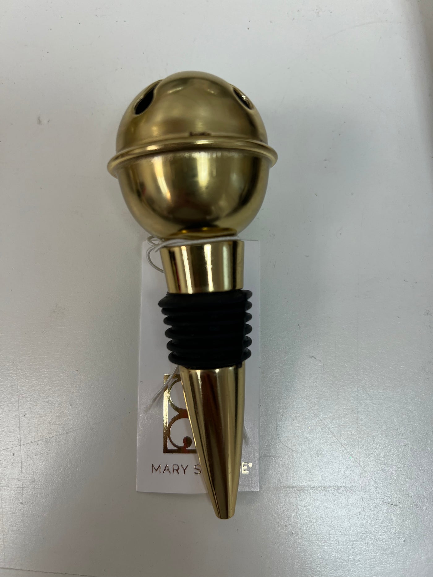 Wine Stopper Jingle Bell (gold)