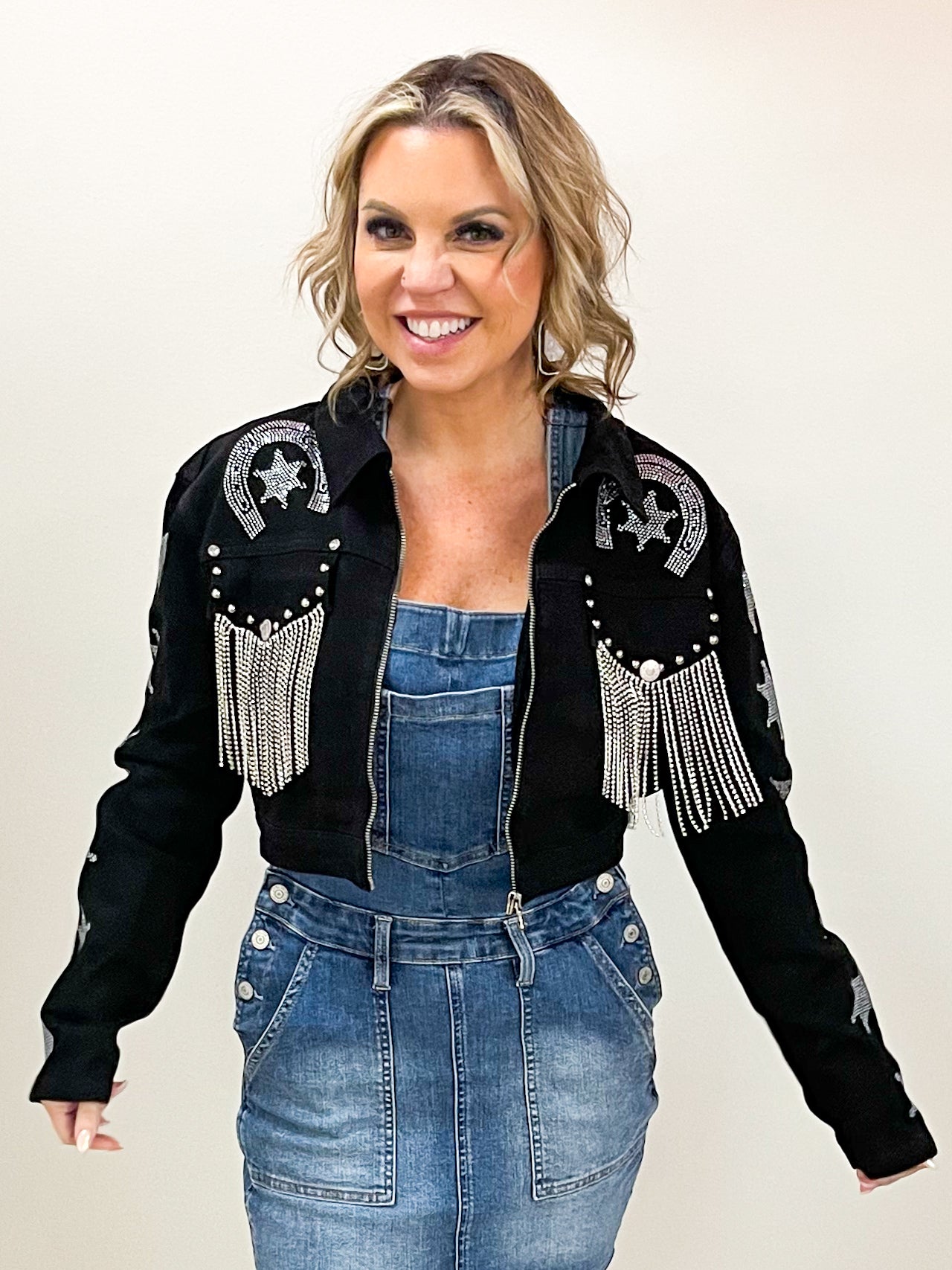 Feels Right Western Rhinestone Jacket