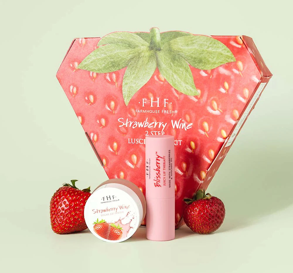 FHF Strawberry Wine Lip Kit