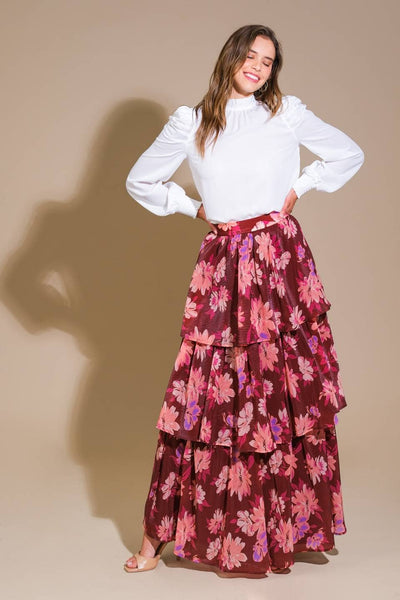 Mira Floral Skirt