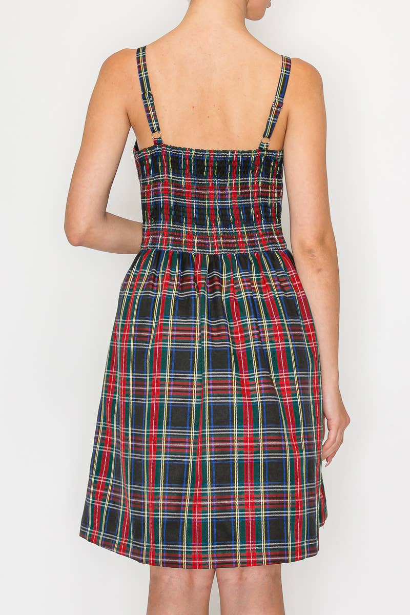 MacKenzie Plaid Dress